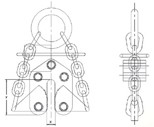 Vertical Plate Lifting Tackle